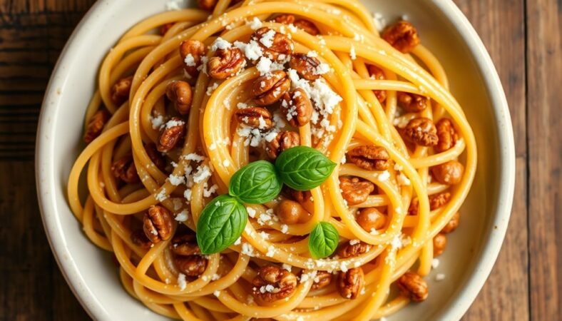 cooking with edible nuts