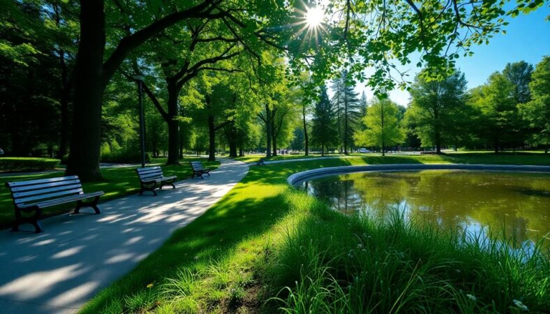 urban green oases parks